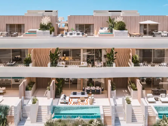 Cascada Homes Marbella Costa del Sol Villas Dunique Front Line Beach Residences