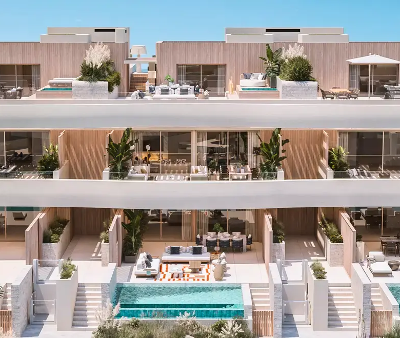 Cascada Homes Marbella Costa del Sol Villas Dunique Front Line Beach Residences