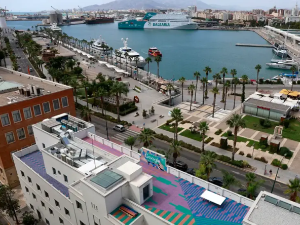A sneak peek of one of the areas Google employees will enjoy at its new cybersecurity centre in Malaga