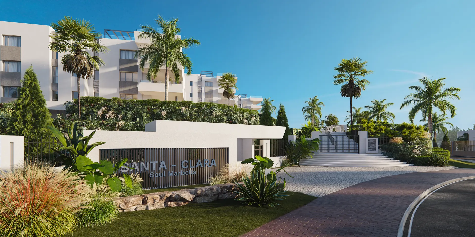 Los Monteros, Marbella, Costa del Sol, Off-Plan, New Developments, Gated Communities, Luxury Apartments, Contemporary Apartments, Penthouse Apartments, Ground-Floor Apartments, Sea View Apartments, Gated Entrance