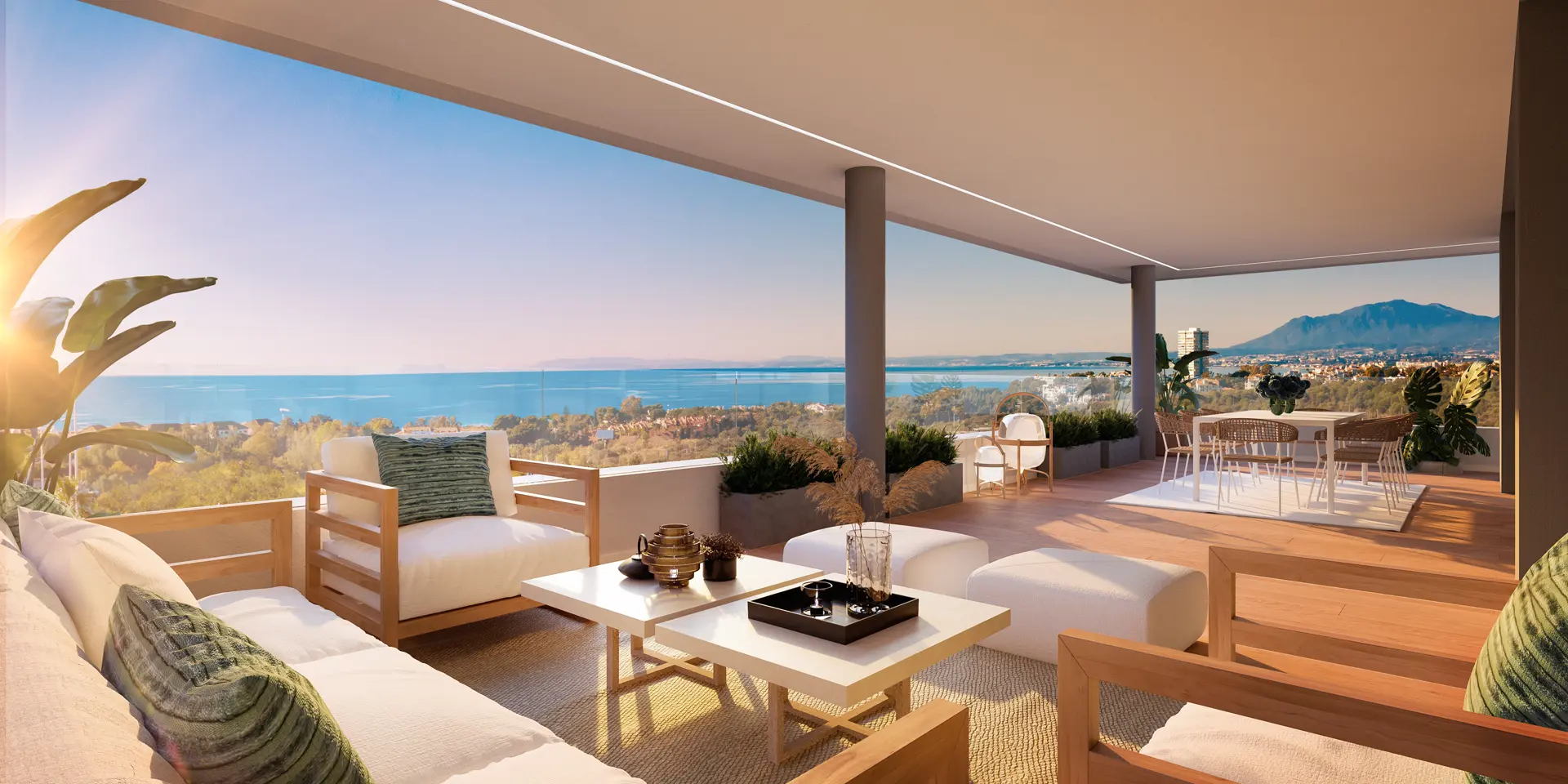 Los Monteros, Marbella, Costa del Sol, Off-Plan, New Developments, Gated Communities, Luxury Apartments, Contemporary Apartments, Penthouse Apartments, Ground-Floor Apartments, Sea View Apartments,Terraces, Sea Views