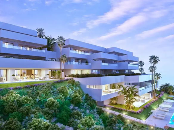 Cascada Homes Marbella Apartments Olivos Exterior Night