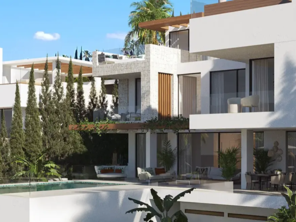 Cascada Homes Villas Estepona Costa del Sol Ocyan-Exterior Swimming Pool