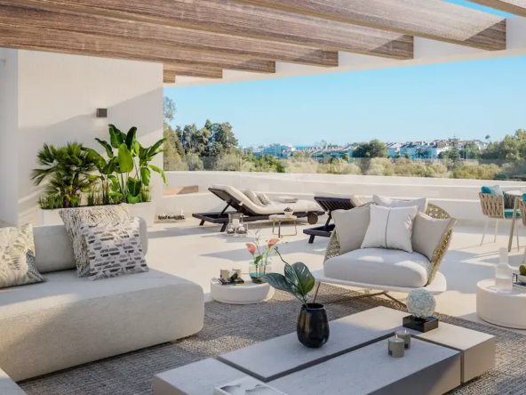 Cascada Homes Penthouse Guadalmina Golf Costa del Sol BREEZE NVOGA Solarium