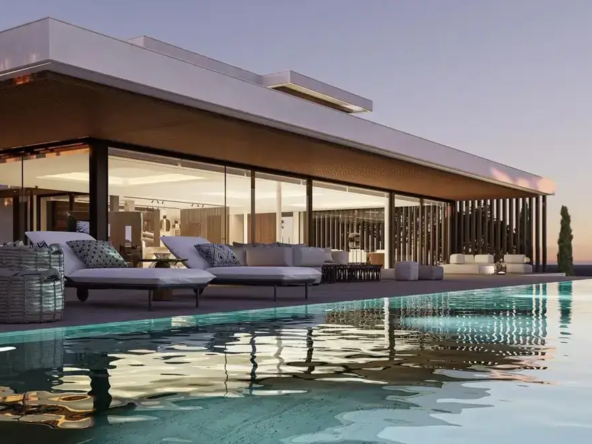 Cascada Homes Villa Retiro Sotogrande Costa del Sol Golf & Country Resort Residences facade terrace living room infinity swimming pool