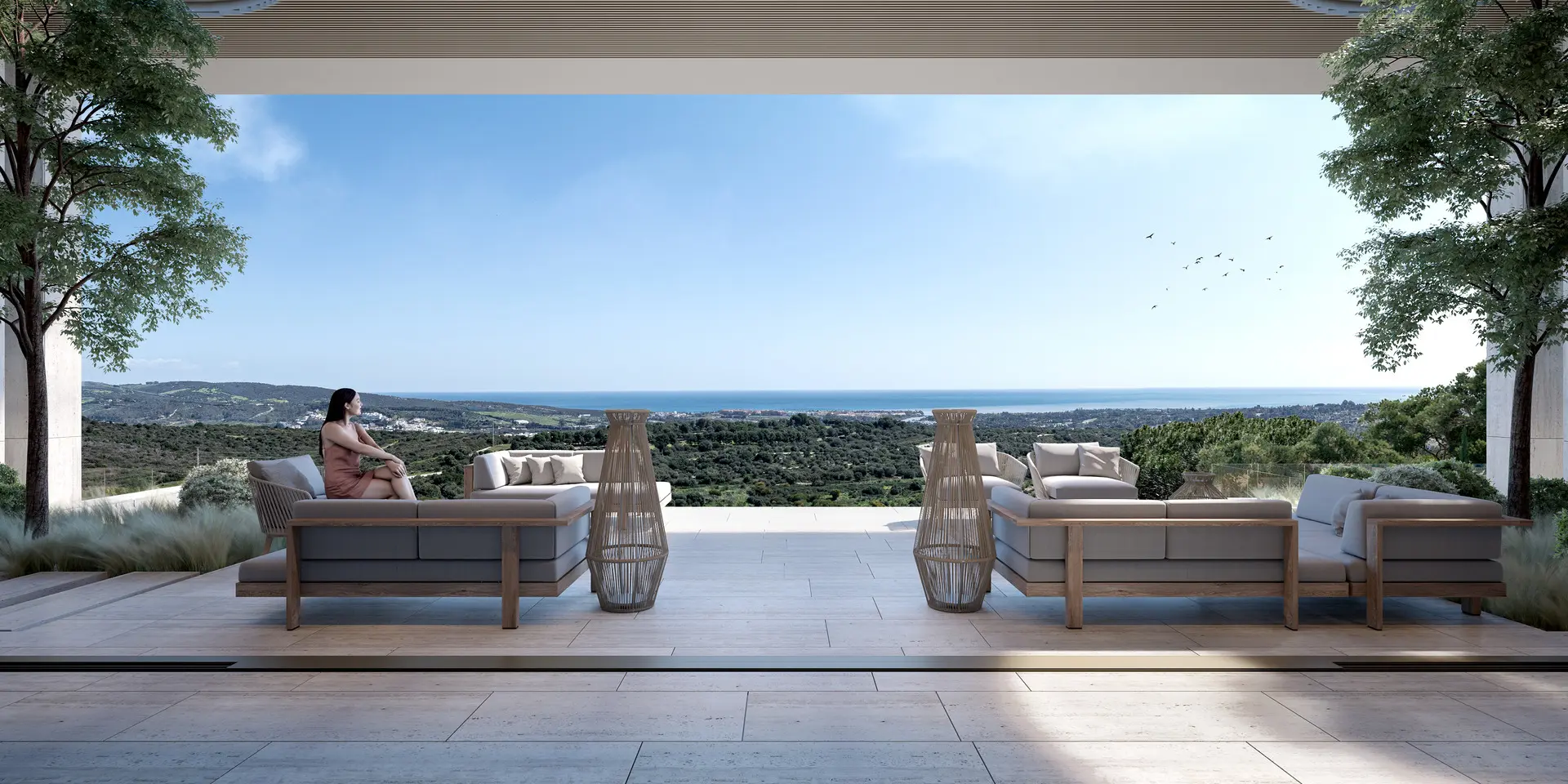 Sotogrande Costa del Sol Golf & Country Resort Residences sea views terrace