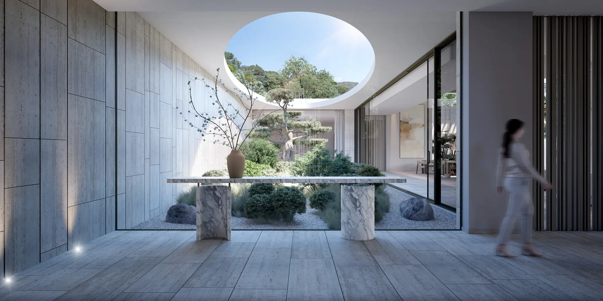 Sotogrande Costa del Sol Golf & Country Resort Residences interior garden
