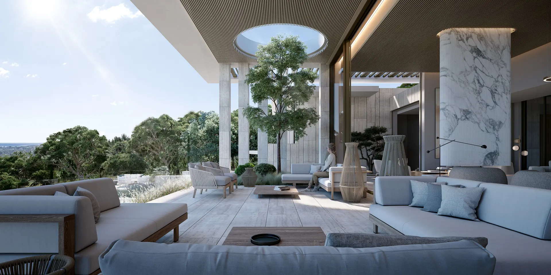 Sotogrande Costa del Sol Golf & Country Resort Residences terrace lounge