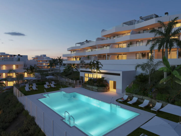 sea view apartments estepona costa del sol swimming pool