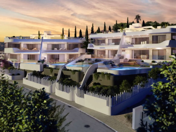 Sea View Apartments Benahavis Costa del Sol front
