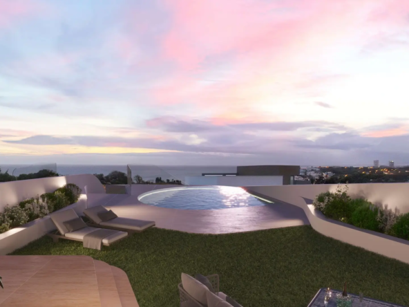 Golden Eight private garden swimming pool