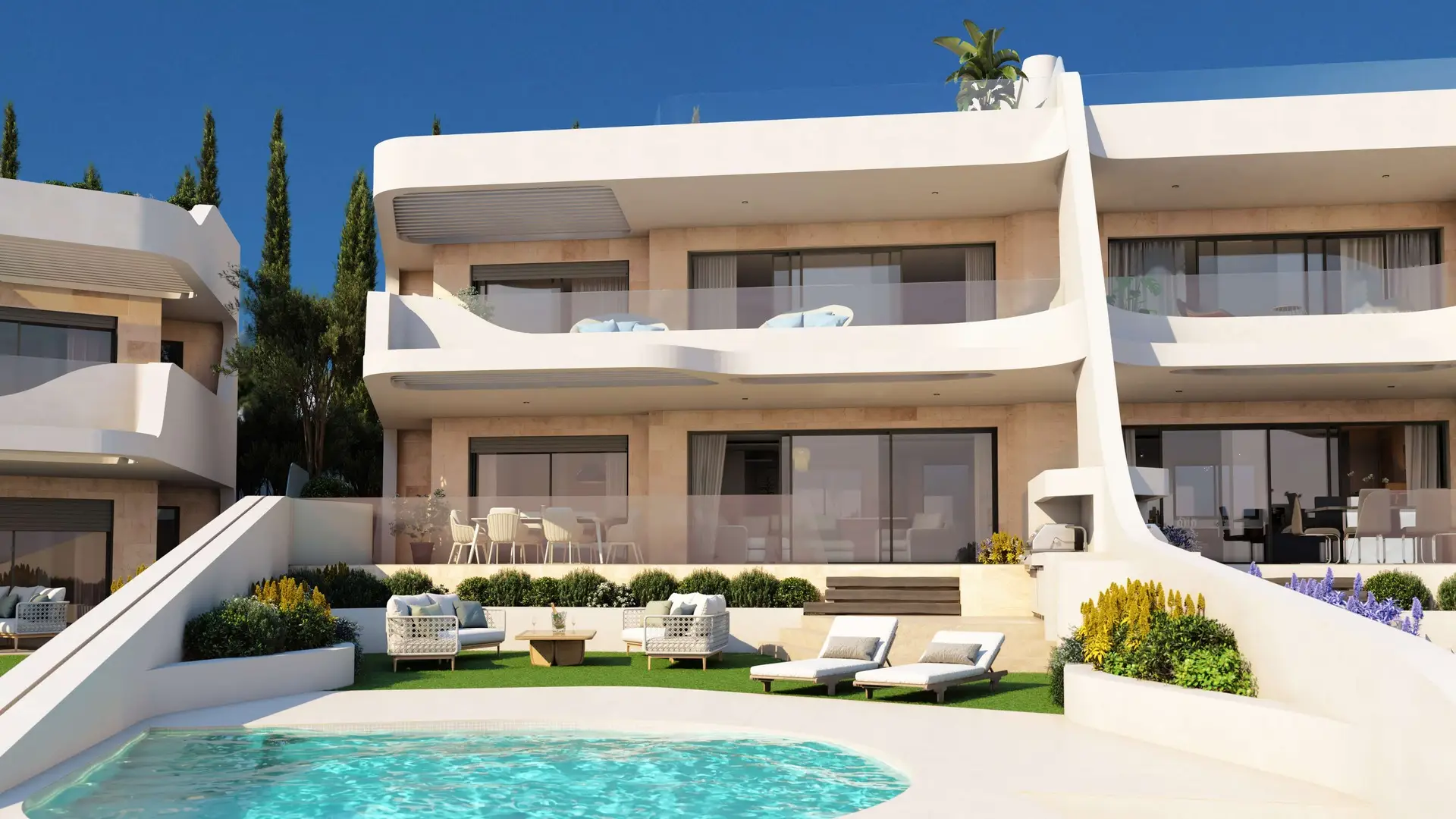 Sea View Apartments Benahavis Costa del Sol private swimming pool