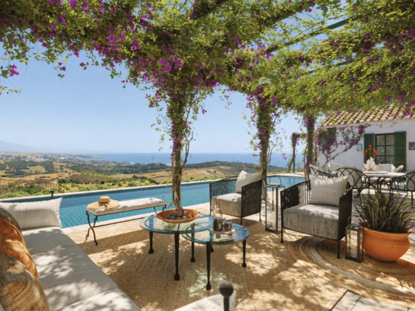 La Loma de Cortesin swimming pool terrace