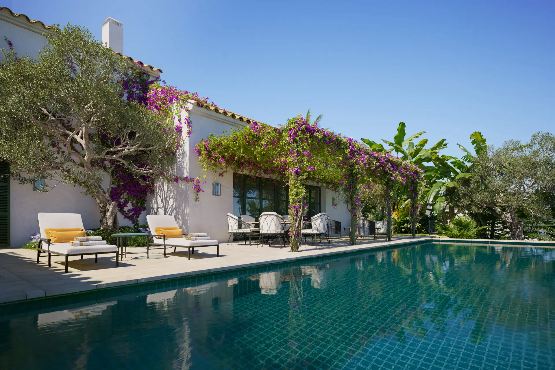 Sea View Villas Gated Development Casares Costa del Sol swimming pool