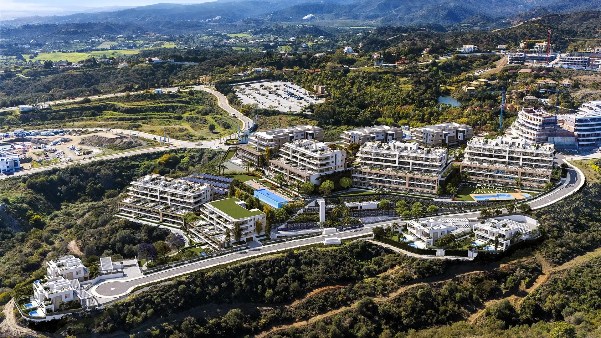 New Development Sea View Apartment Estepona Costa del Sol East View