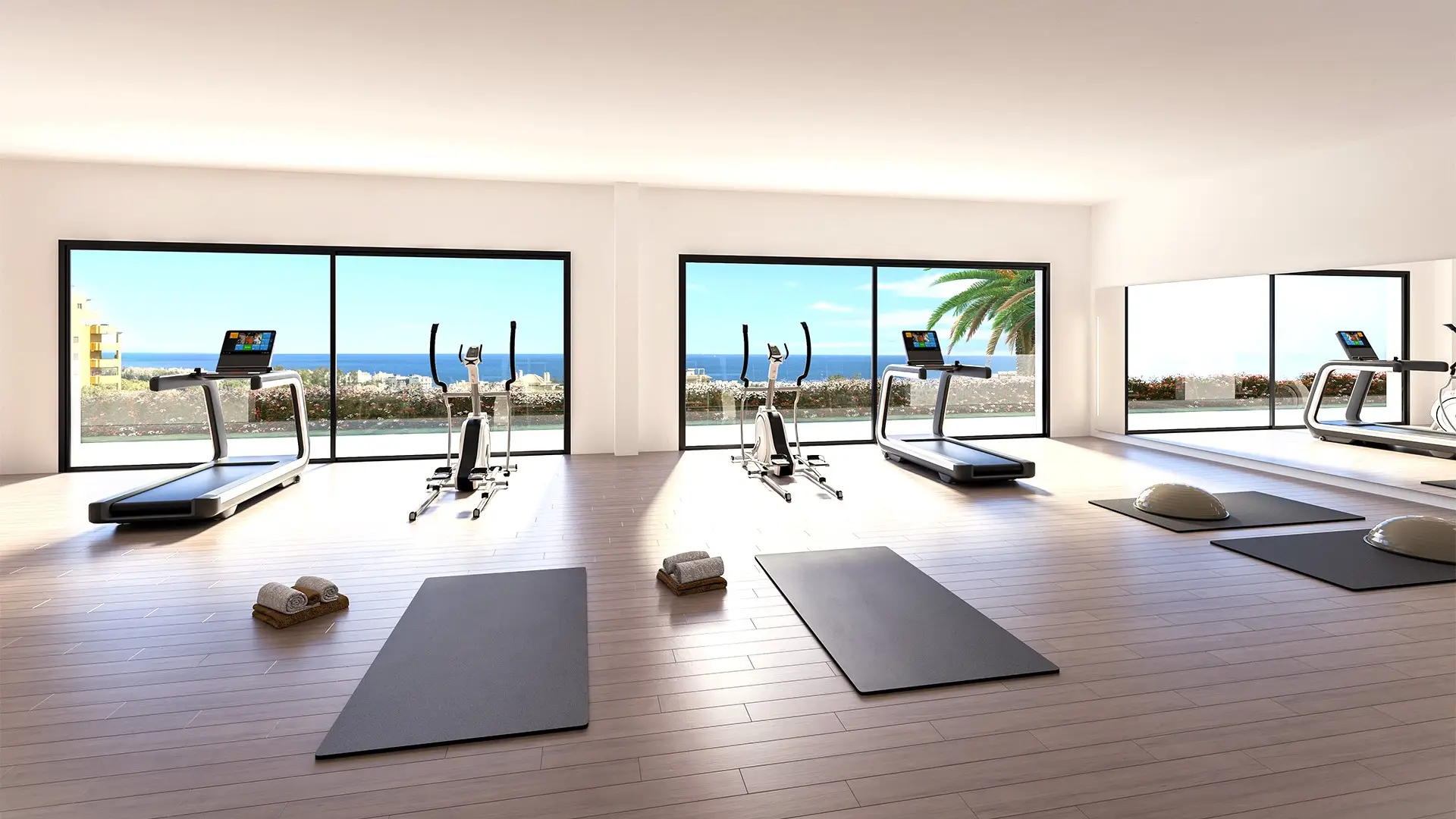 New Development Sea View Apartment Estepona Costa del Sol gym