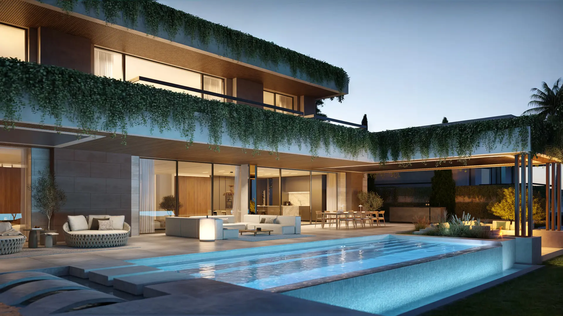 Cascada Homes La Quinta Costa del Sol Villas Terrace