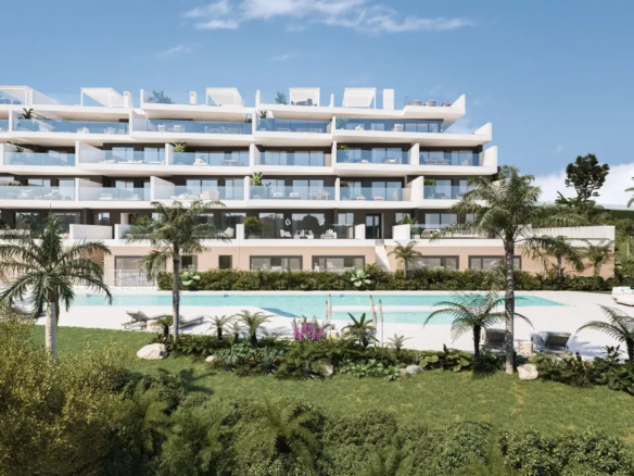 Cascada Homes Manilva Costa del Sol Apartments Pure Sun 2 Front