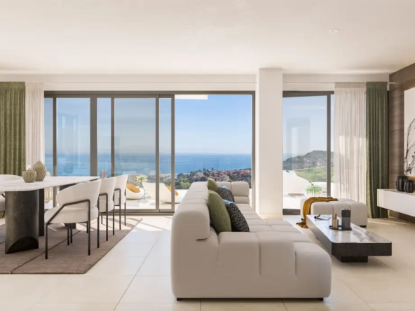Cascada Homes Manilva Costa del Sol Apartments Pure Sun 2 Living Room