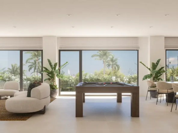 Cascada Homes Manilva Costa del Sol Apartments Pure Sun 2 Living Room Dinning Area