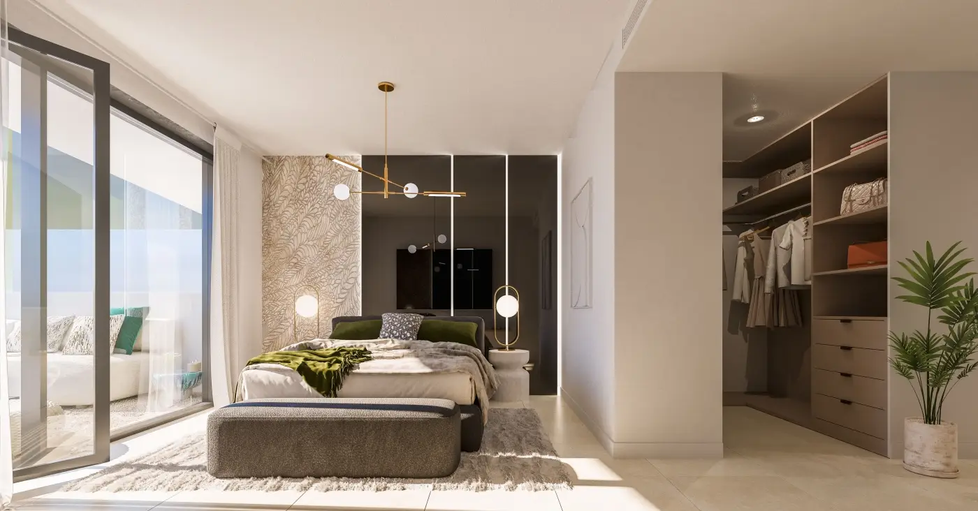 Cascada Homes Manilva Costa del Sol Apartments Pure Sun 2 Master Bedroom