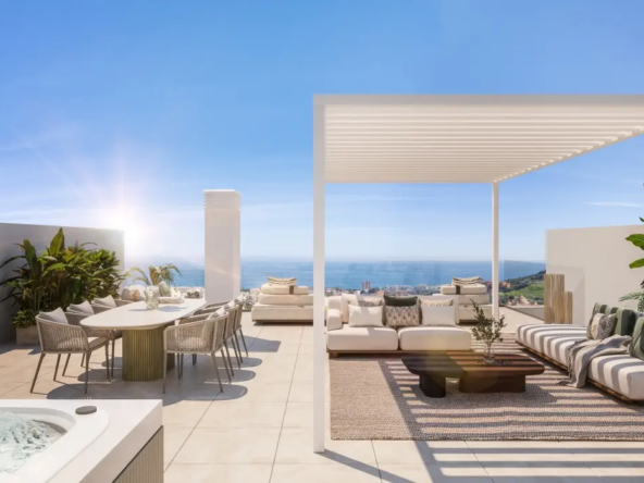 Cascada Homes Manilva Costa del Sol Apartments Pure Sun 2 Solarium Jacuzzi
