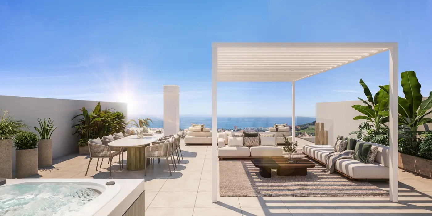 Cascada Homes Manilva Costa del Sol Apartments Pure Sun 2 Solarium Jacuzzi