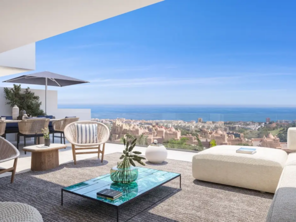Cascada Homes Manilva Costa del Sol Apartments Pure Sun 2 Terrace Sea Views