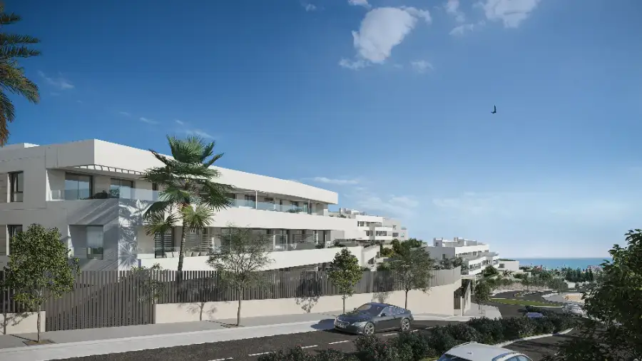 Sea View Apartment Estepona Costa del Sol Gated Communities front