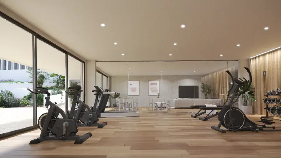 Sea View Apartment Estepona Costa del Sol Gated Communities gym