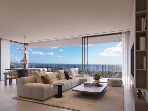 Cascada Homes - Nalu - Sea views Apartments - Manilva - Costa del Sol - Living area