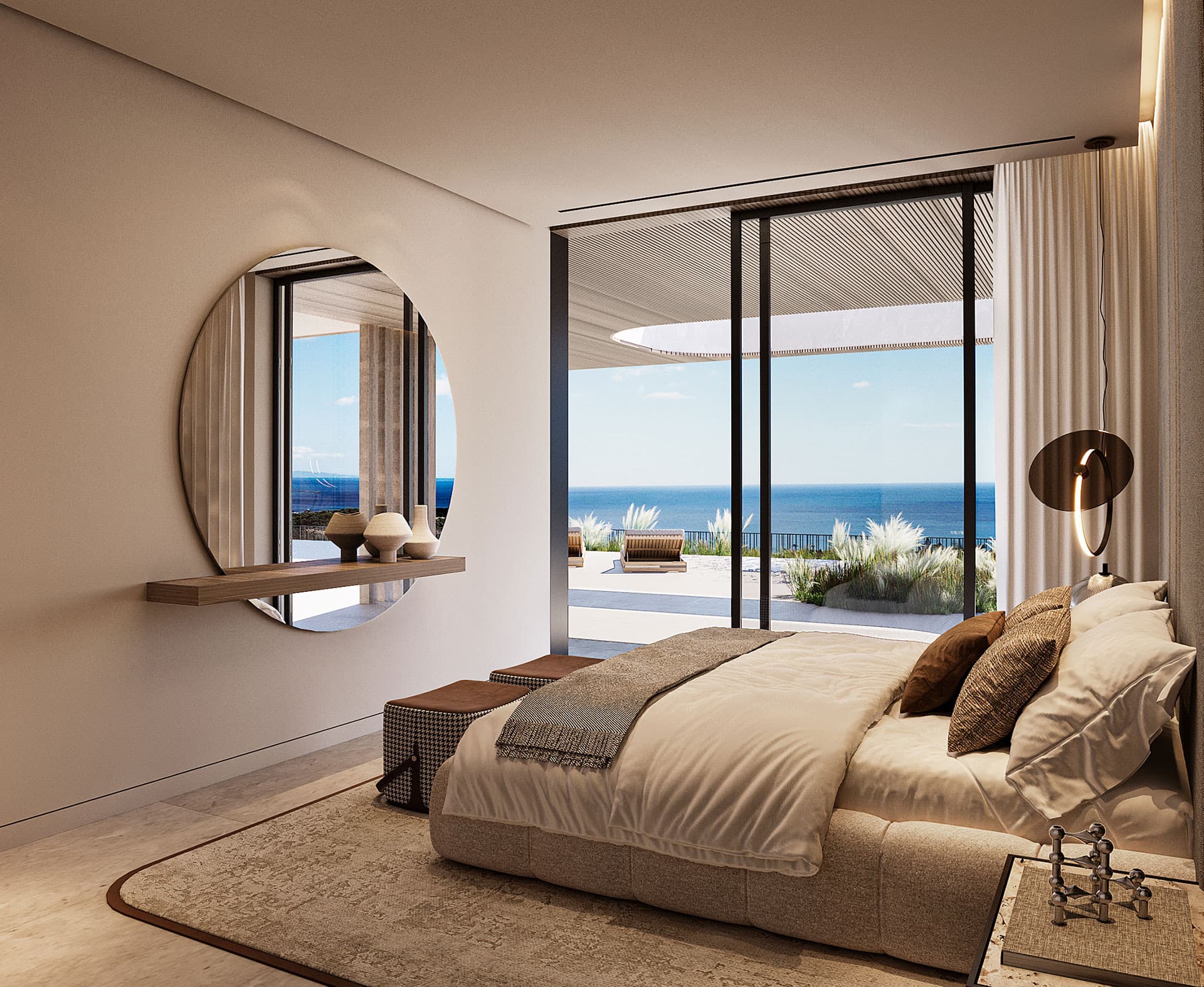 Cascada Homes - Nalu - Sea views Apartments - Manilva - Costa del Sol - Master bedroom