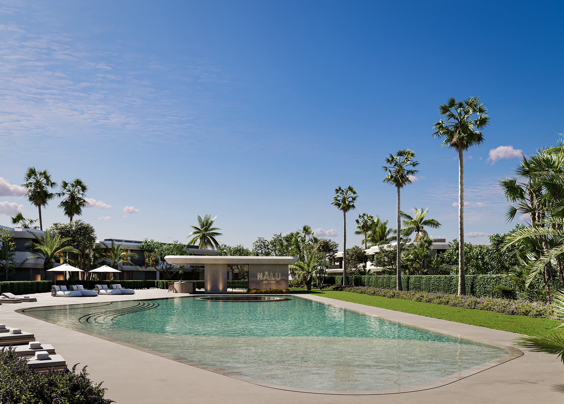 Cascada Homes - Nalu - Sea views Apartments - Manilva - Costa del Sol - swimming pool