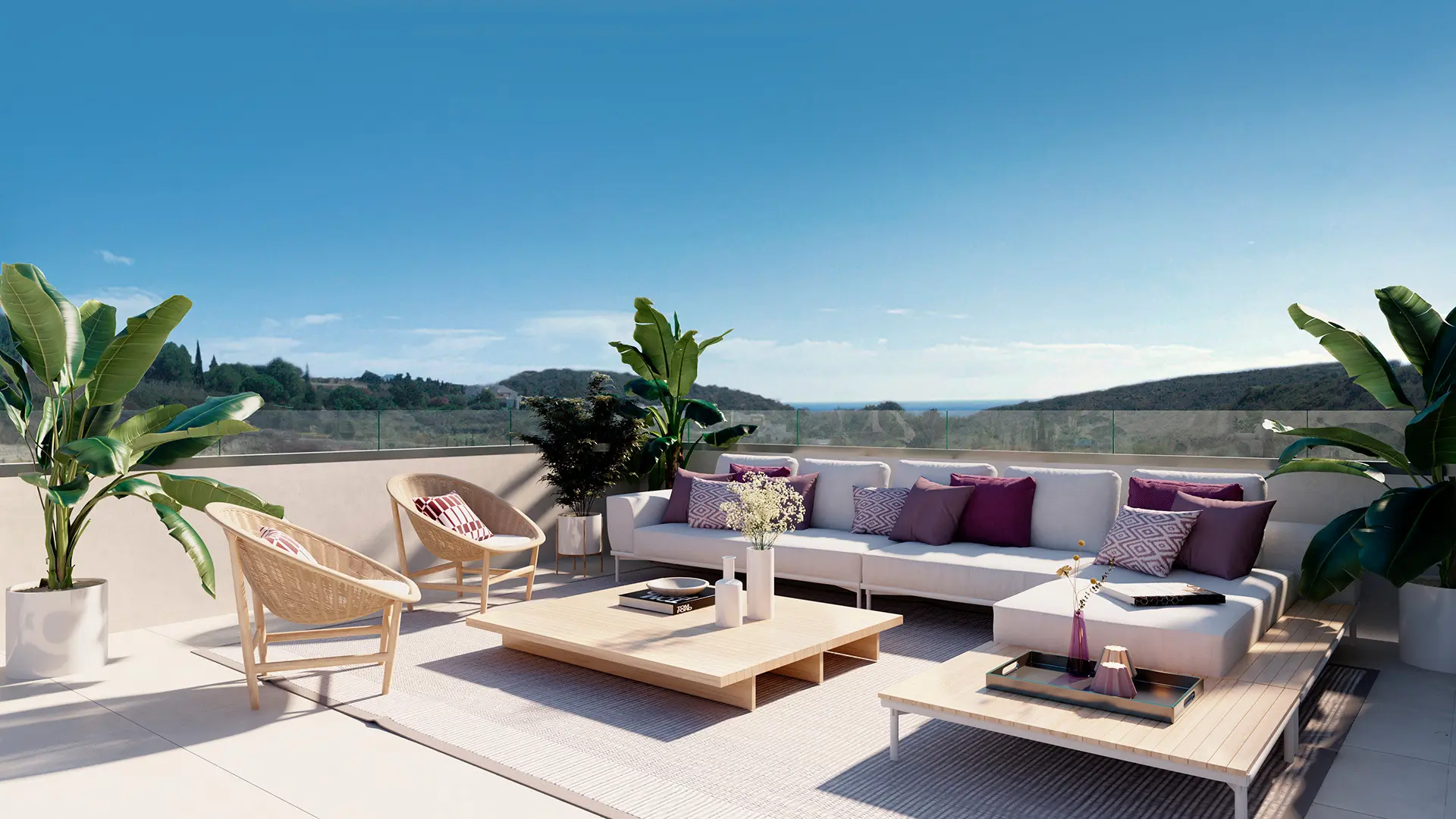 Cascada Homes - Bliss Homes - Casares Costa -Solarium