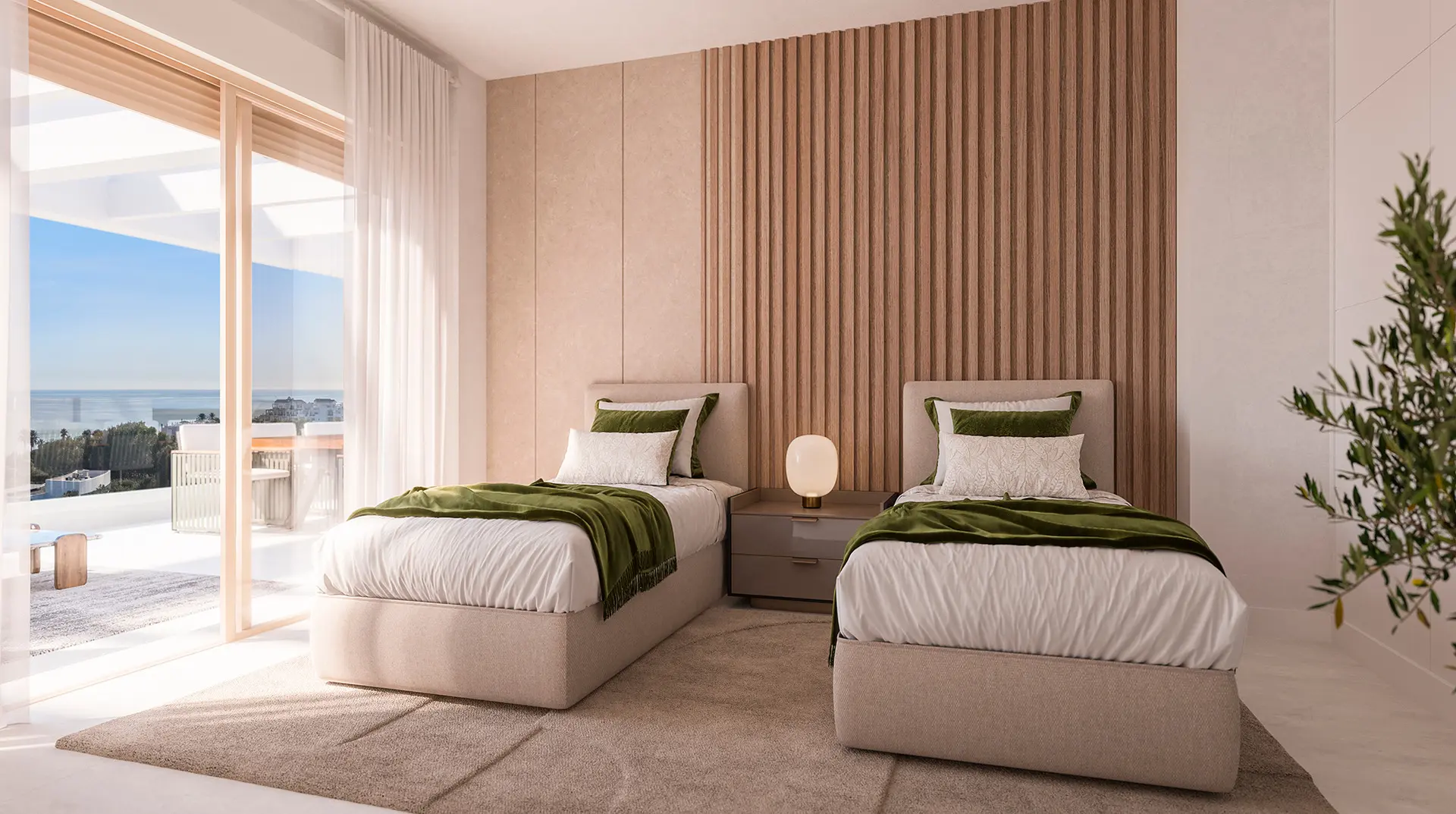 Cascada Homes - Celestia Homes - Sea views - Estepona - Bedroom