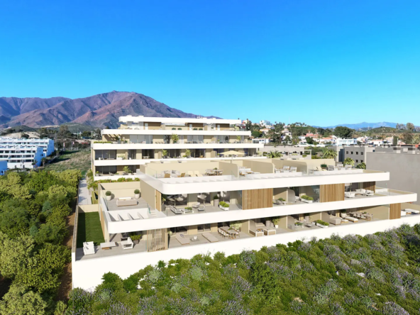 Cascada Homes - Celestia Homes - Sea views - Estepona - Facade View