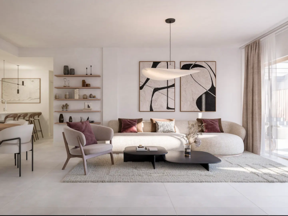 Cascada Homes - Celestia Homes - Sea views - Estepona - Lounge