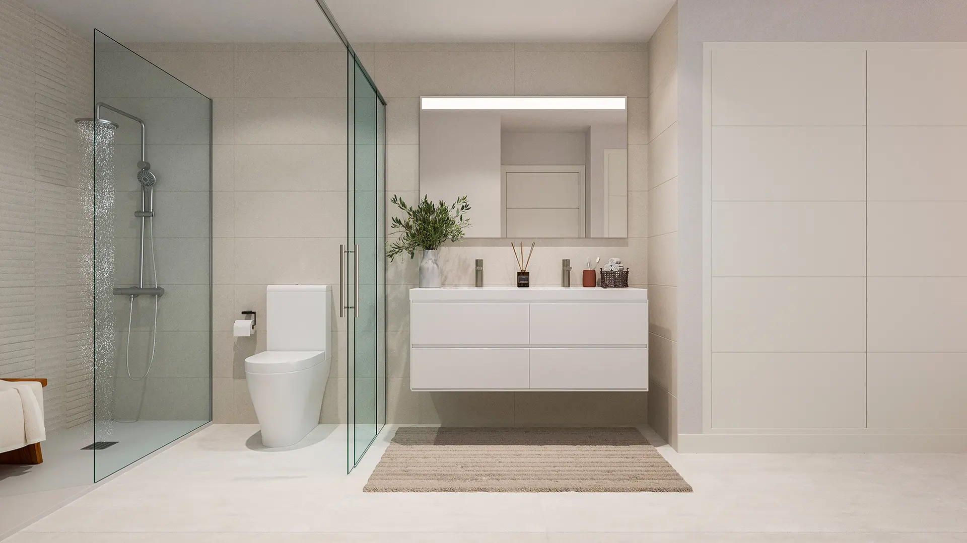 Cascada Homes - Celestia Homes - Sea views - Estepona - Master bathroom