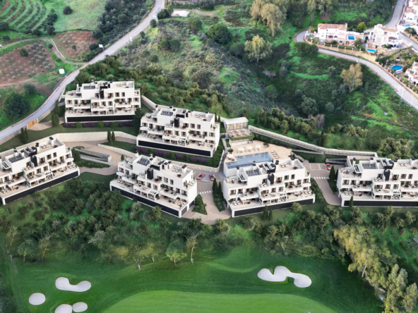 Cascada Homes - The Sight Golf Residences - Mijas - Front Line Golf Residences - Air View