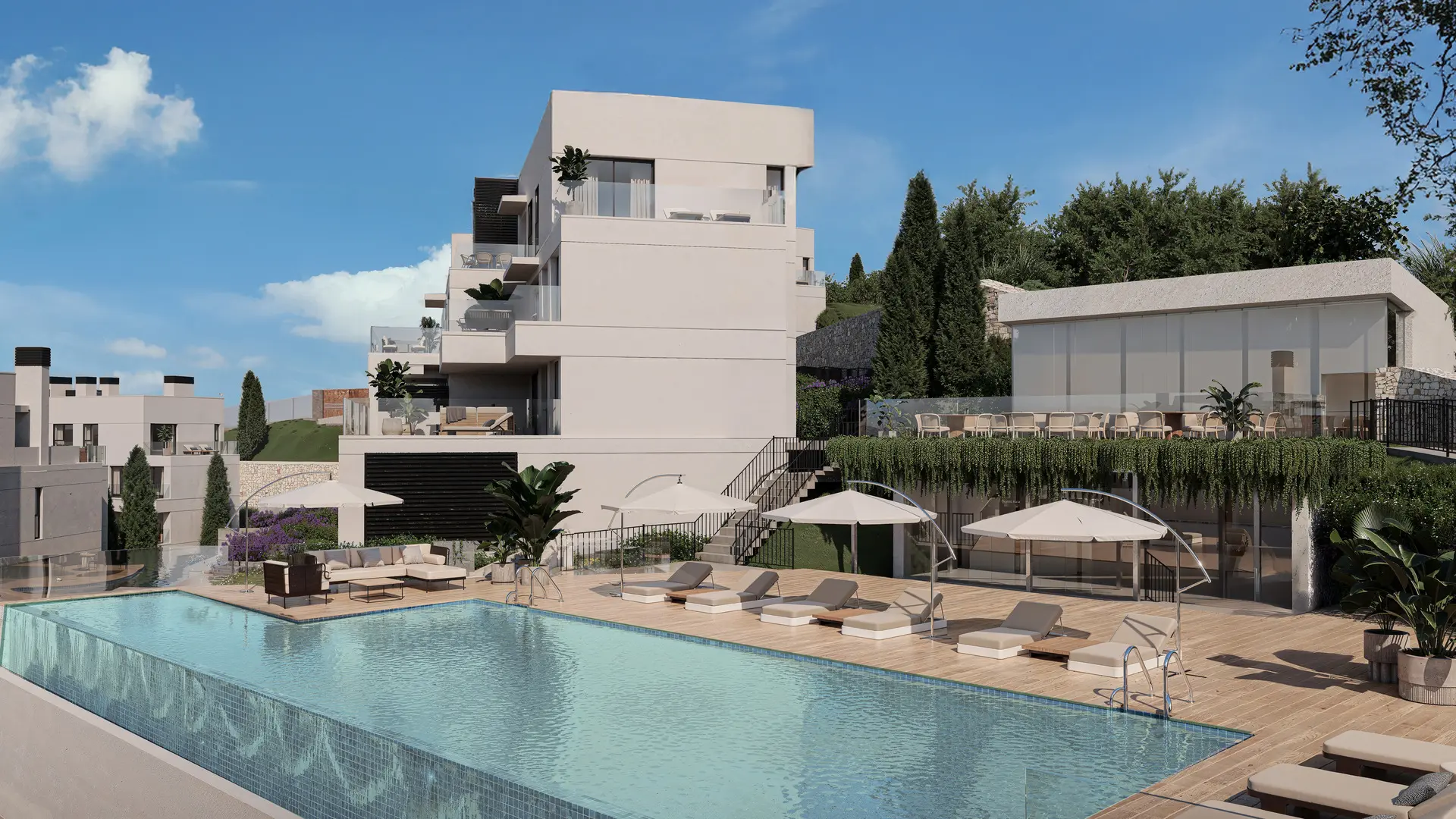 Cascada Homes - The Sight Golf Residences - Mijas - Front Line Golf Residences - Swimming pool