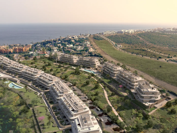 Cascada Homes - Unika - Casares Costa - Aereal view