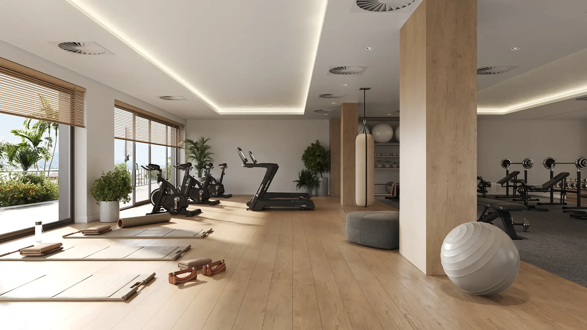 Cascada-Homes-Unika-Casares-Costa-Gym