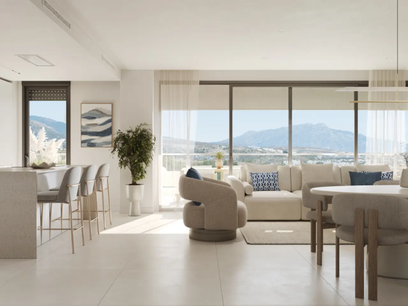 Cascada Homes - Unika - Casares Costa - Kitchen and Living Room