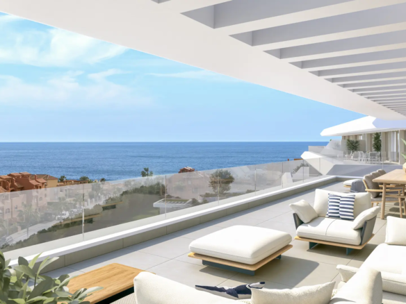 Cascada Homes Absolute Estepona Sea Views Gated Development Terrace