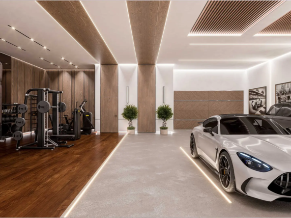 Cascada Homes Benahavis Gated Communities Costa del Sol Sky Villa Garage