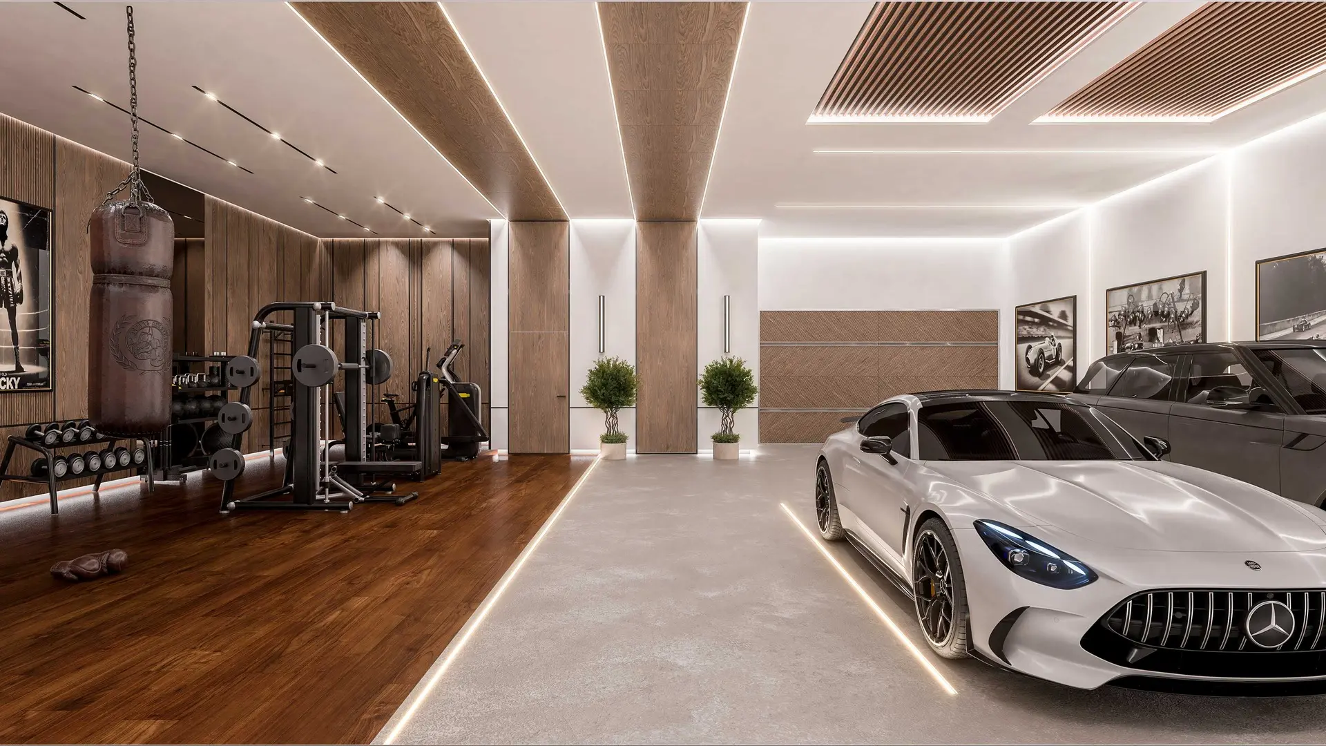 Cascada Homes Benahavis Gated Communities Costa del Sol Sky Villa Garage