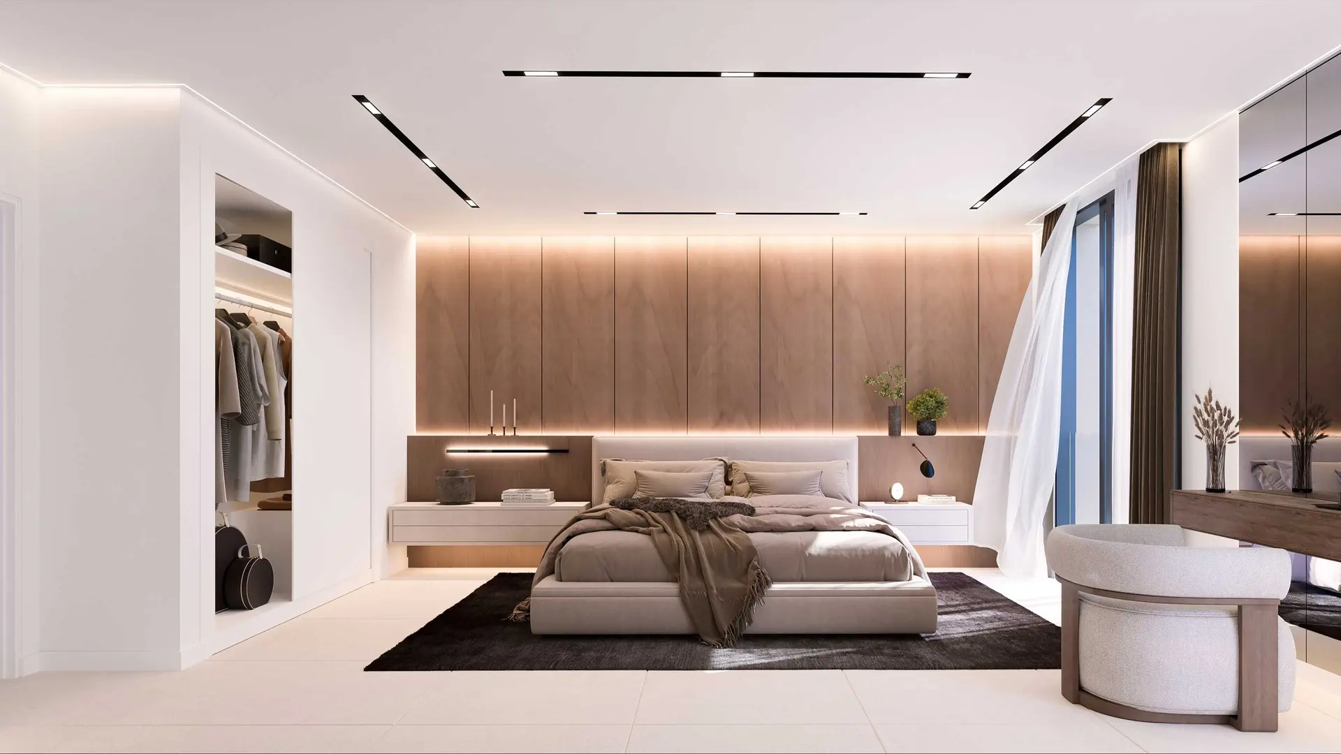 Cascada Homes Benahavis Gated Communities Costa del Sol Sky Villa Master Bedroom
