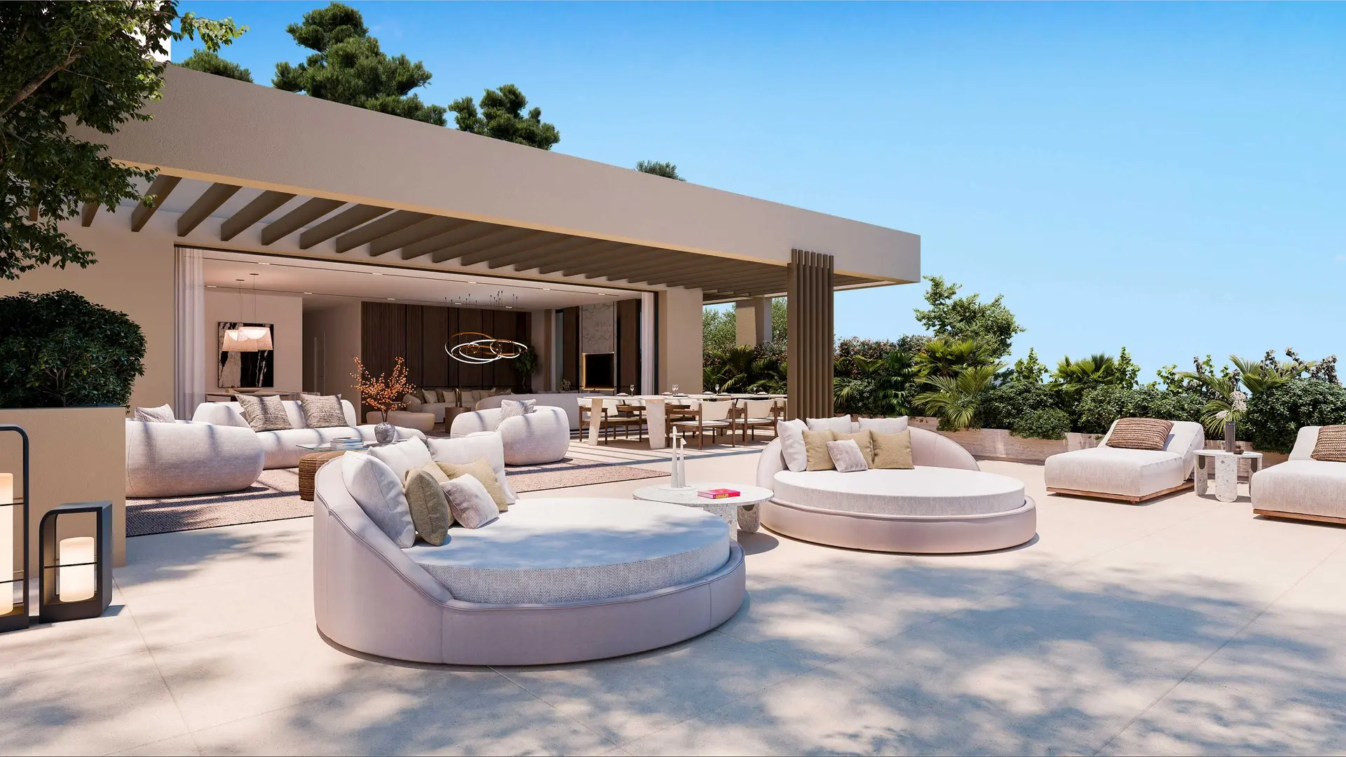 Cascada Homes Benahavis Gated Communities Costa del Sol Sky Villa Open Terrace