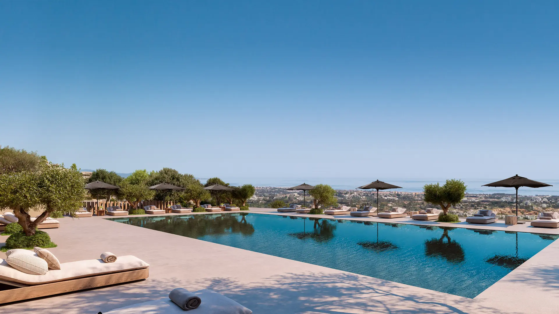 Cascada Homes Benahavis Gated Communities Costa del Sol Sky Villa Pool View