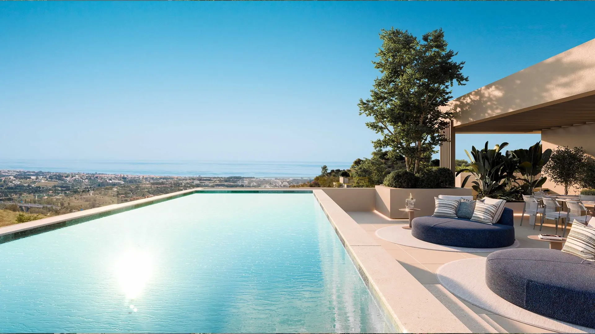 Cascada Homes Benahavis Gated Communities Costa del Sol Sky Villa Sea views